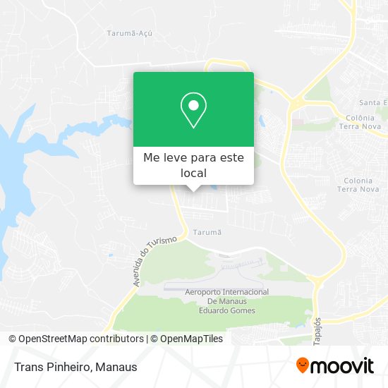 Trans Pinheiro mapa