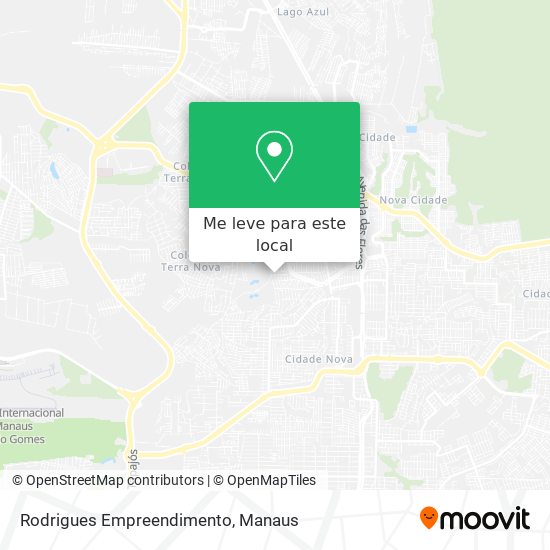Rodrigues Empreendimento mapa
