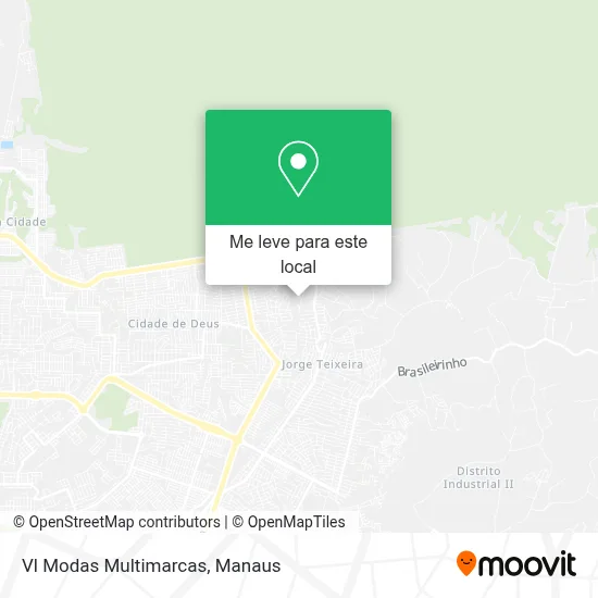 Vl Modas Multimarcas mapa