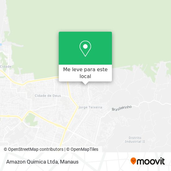 Amazon Quimica Ltda mapa