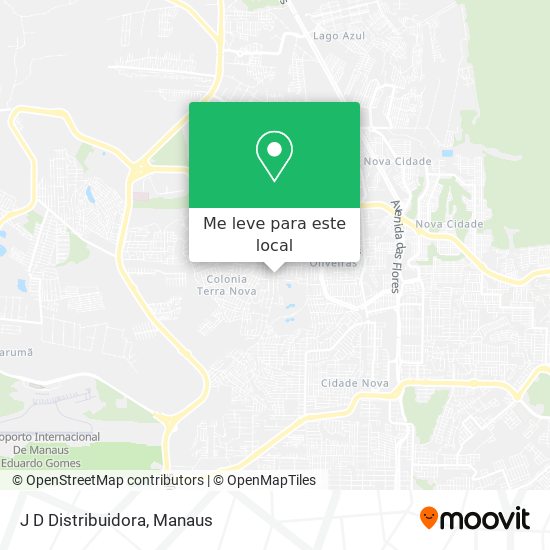 J D Distribuidora mapa