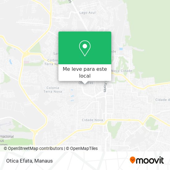 Otica Efata mapa