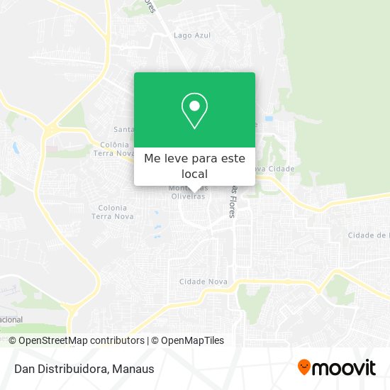 Dan Distribuidora mapa