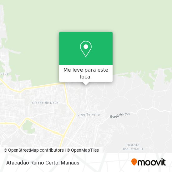 Atacadao Rumo Certo mapa