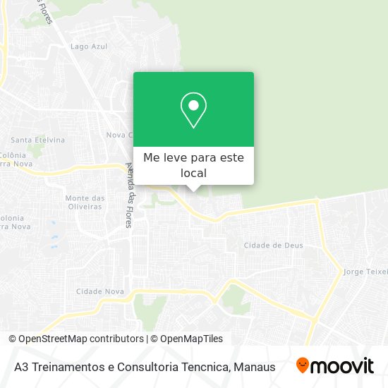 A3 Treinamentos e Consultoria Tencnica mapa