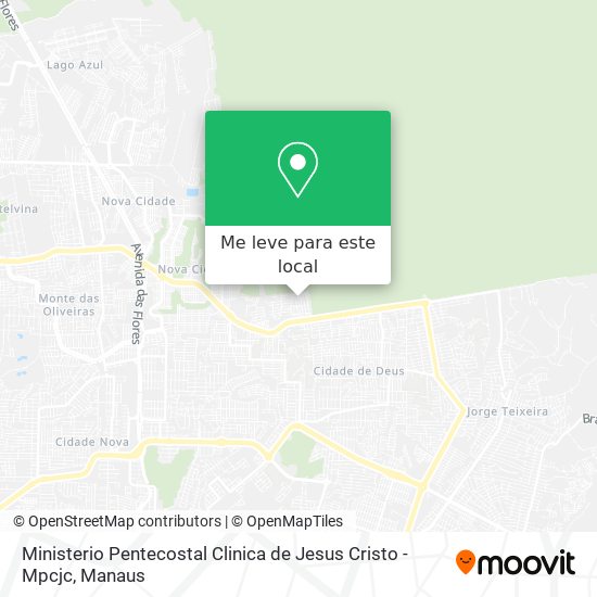 Ministerio Pentecostal Clinica de Jesus Cristo - Mpcjc mapa