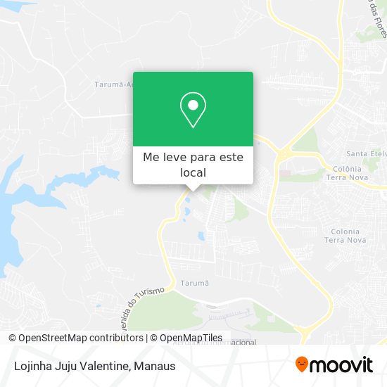 Lojinha Juju Valentine mapa