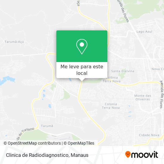 Clinica de Radiodiagnostico mapa
