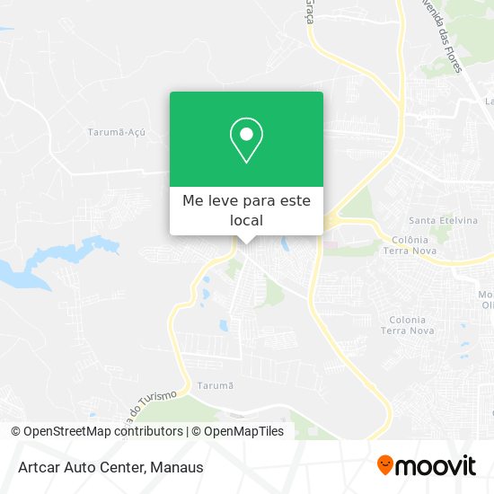 Artcar Auto Center mapa