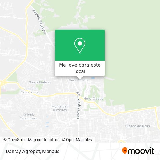 Danray Agropet mapa