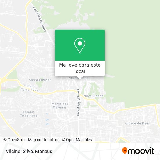 Vilcinei Silva mapa