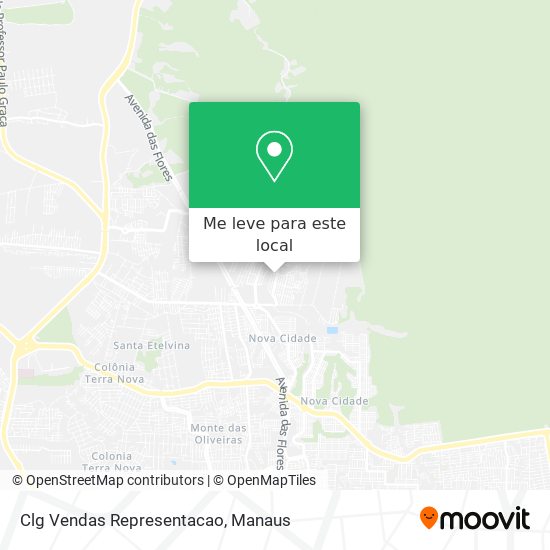 Clg Vendas Representacao mapa