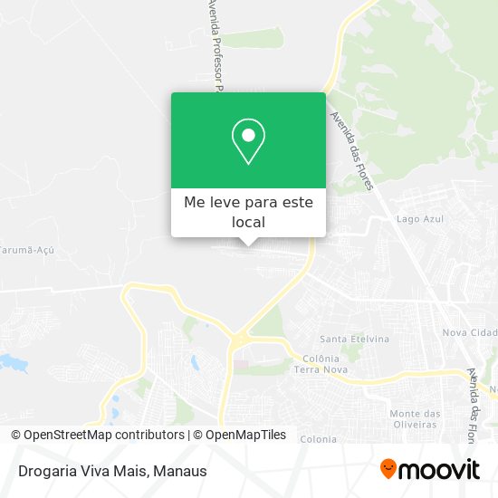 Drogaria Viva Mais mapa