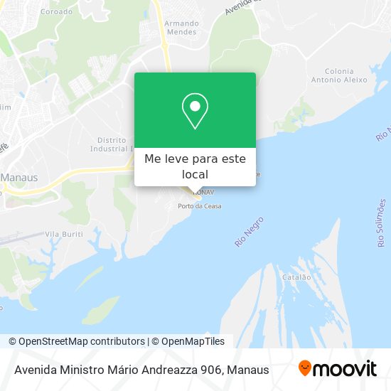 Avenida Ministro Mário Andreazza 906 mapa