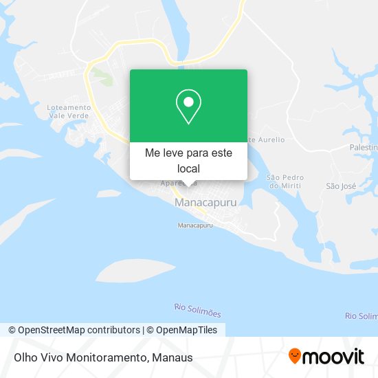 Olho Vivo Monitoramento mapa