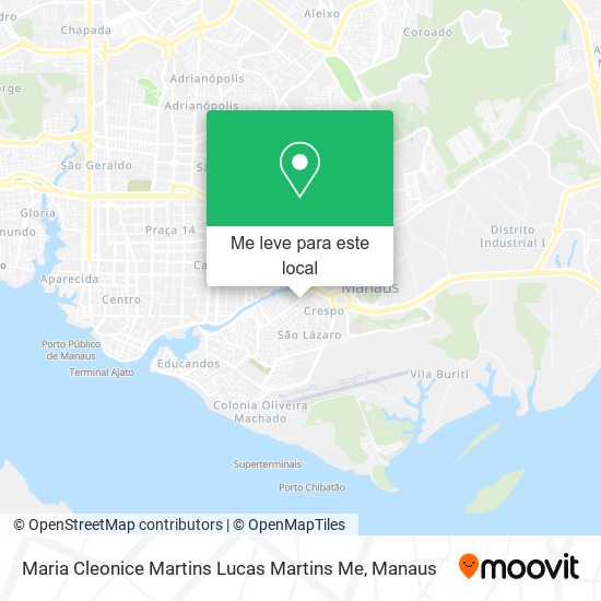 Maria Cleonice Martins Lucas Martins Me mapa