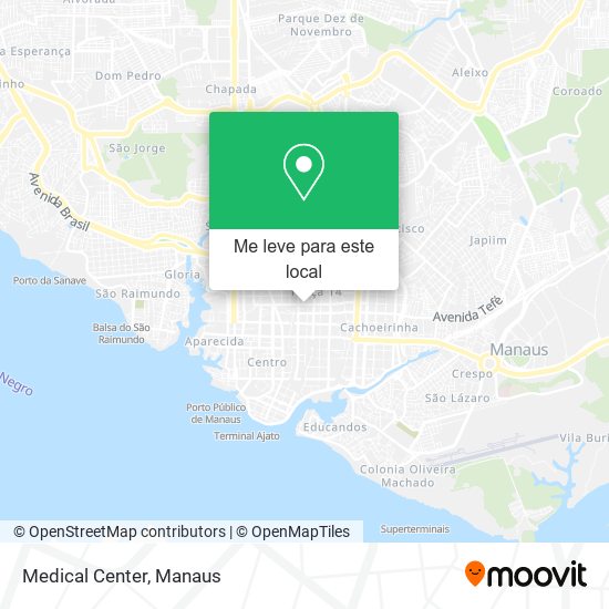 Medical Center mapa