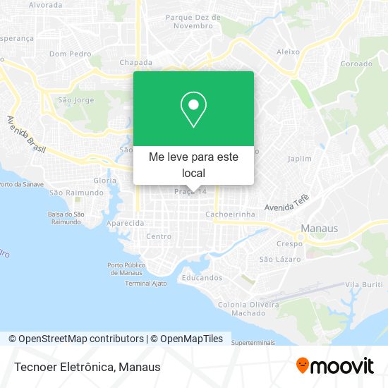 Tecnoer Eletrônica mapa