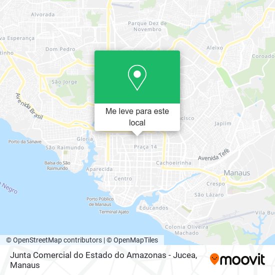 Junta Comercial do Estado do Amazonas - Jucea mapa