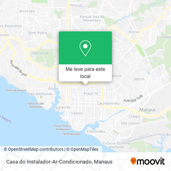 Casa do Instalador-Ar-Condicionado mapa