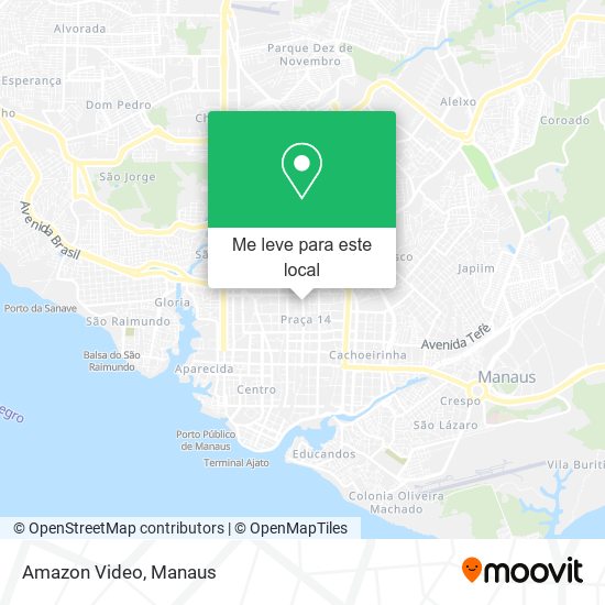 Amazon Video mapa
