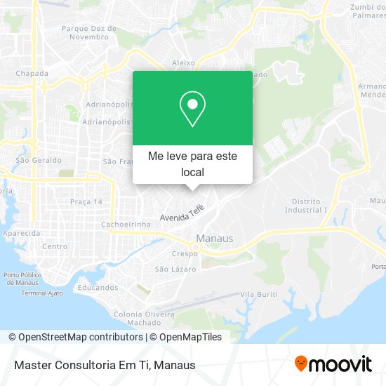 Master Consultoria Em Ti mapa