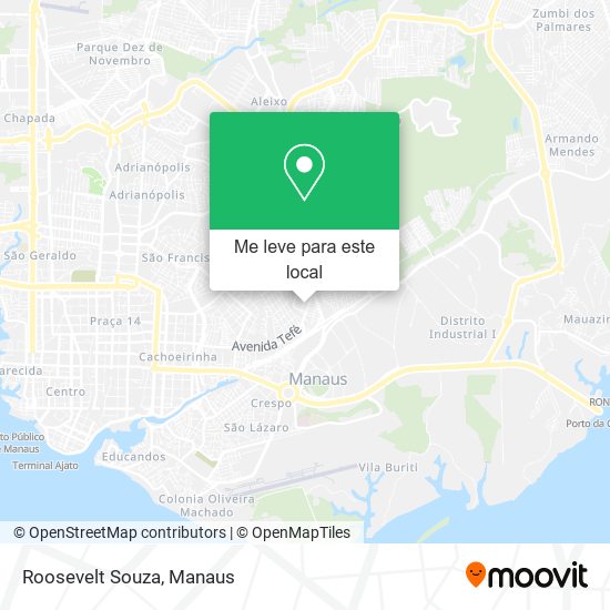 Roosevelt Souza mapa