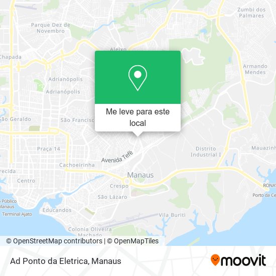 Ad Ponto da Eletrica mapa