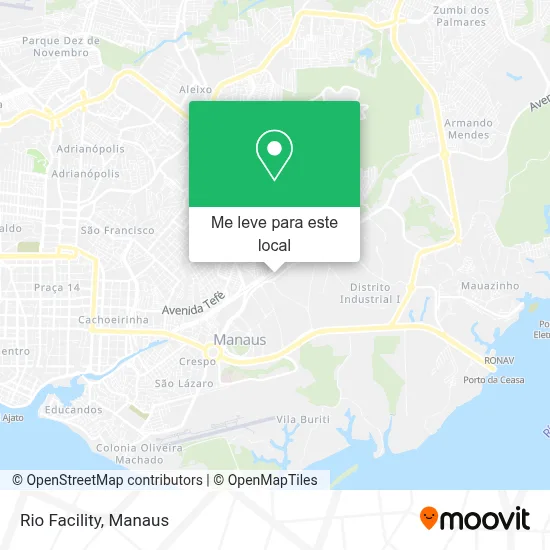Rio Facility mapa