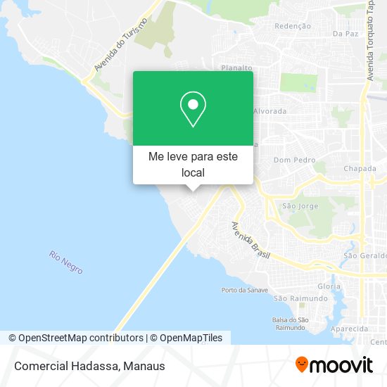 Comercial Hadassa mapa