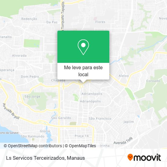Ls Servicos Terceirizados mapa