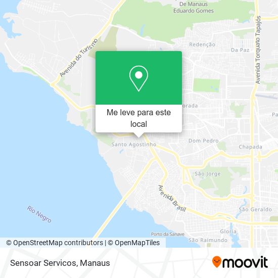 Sensoar Servicos mapa