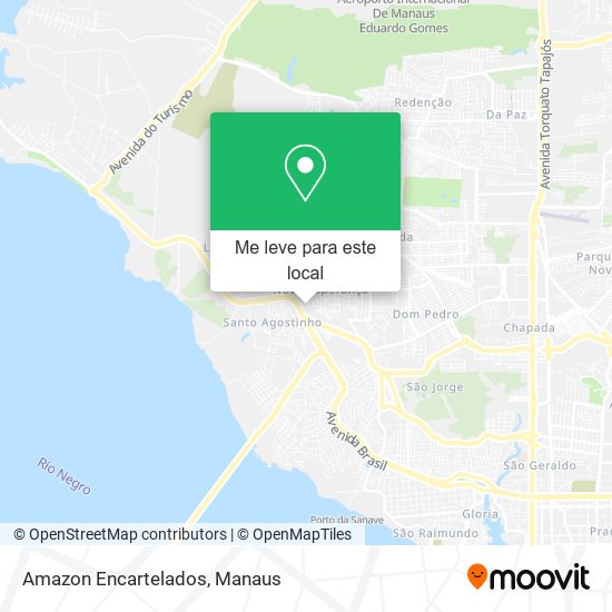 Amazon Encartelados mapa