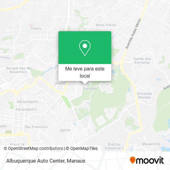 Albuquerque Auto Center mapa