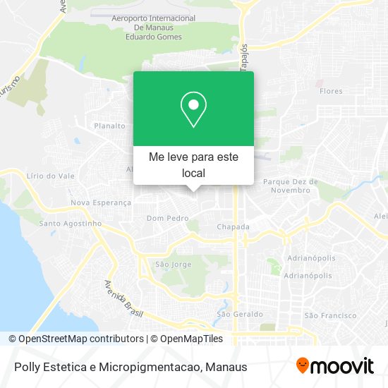 Polly Estetica e Micropigmentacao mapa