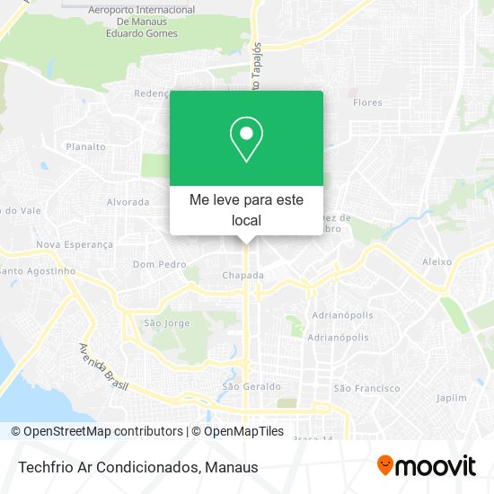Techfrio Ar Condicionados mapa