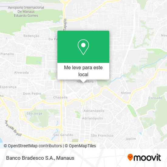 Banco Bradesco S.A. mapa
