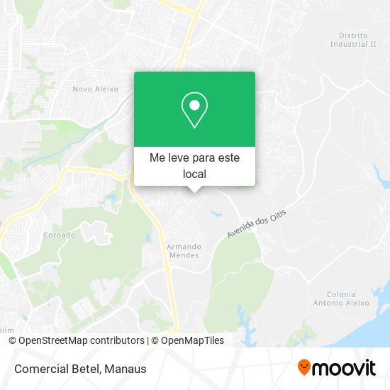 Comercial Betel mapa