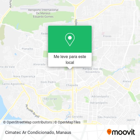 Cimatec Ar Condicionado mapa