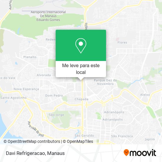 Davi Refrigeracao mapa