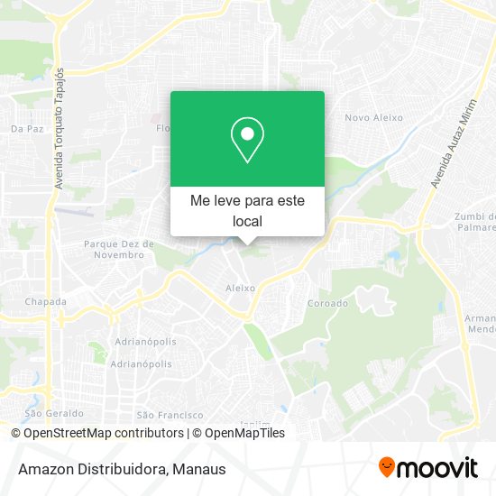 Amazon Distribuidora mapa
