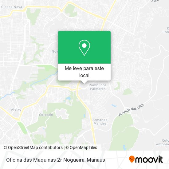 Oficina das Maquinas 2r Nogueira mapa