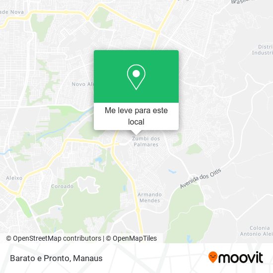 Barato e Pronto mapa