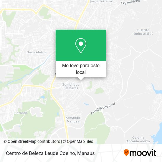 Centro de Beleza Leude Coelho mapa