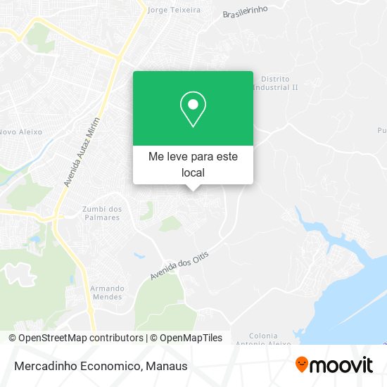 Mercadinho Economico mapa