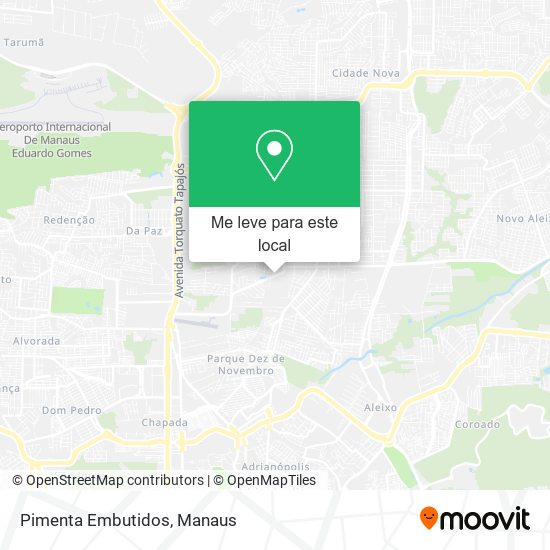 Pimenta Embutidos mapa