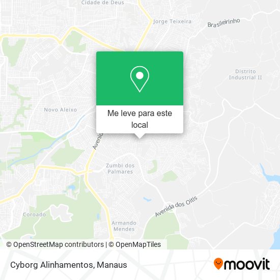 Cyborg Alinhamentos mapa