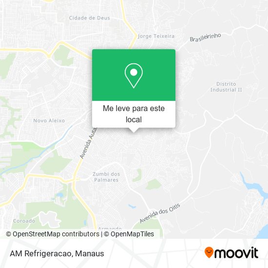 AM Refrigeracao mapa