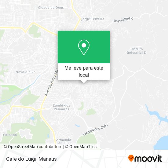 Cafe do Luigi mapa