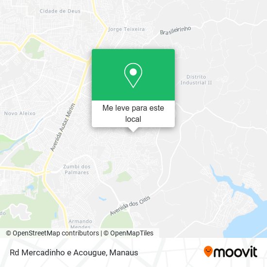 Rd Mercadinho e Acougue mapa